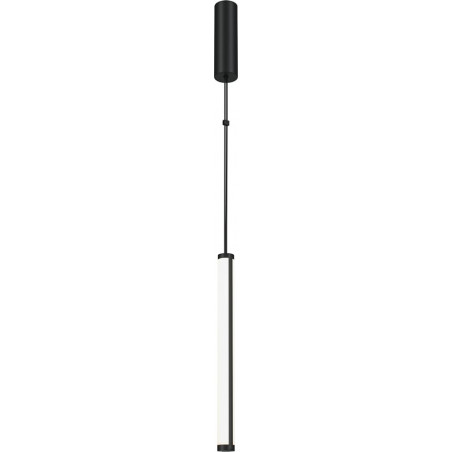 Lampa wisząca ściemniana Supersymmetry LED 4000K 88,6cm czarna Maytoni