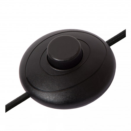 Lampa podłogowa z lampką do czytania Magic 165cm kremowo-czarna Lucide
