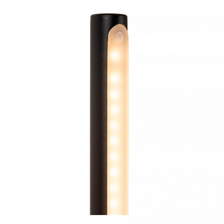 Kinkiet pionowy z usb Finan LED czarny Lucide
