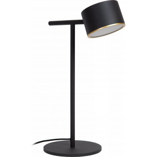 Lampa na biurko ze ściemniaczem Gian LED czarna Lucide