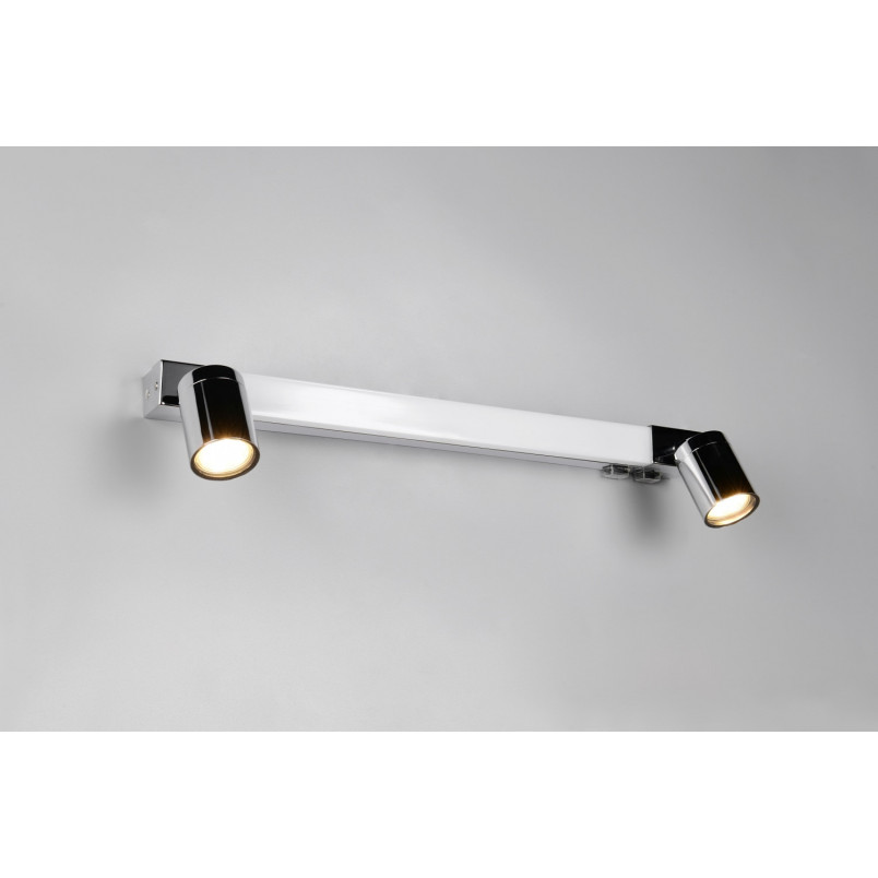 Kinkiet łazienkowy z reflektorkami Enrico LED 60cm chrom Trio