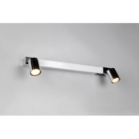 Kinkiet łazienkowy z reflektorkami Enrico LED 60cm chrom Trio