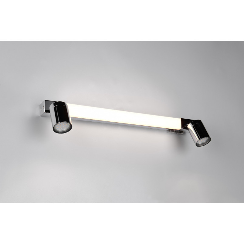 Kinkiet łazienkowy z reflektorkami Enrico LED 60cm chrom Trio