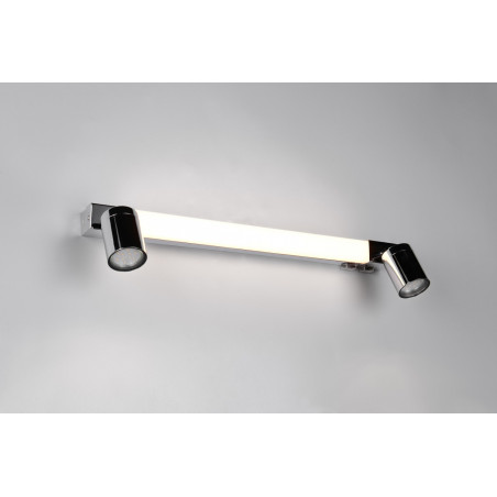 Kinkiet łazienkowy z reflektorkami Enrico LED 60cm chrom Trio