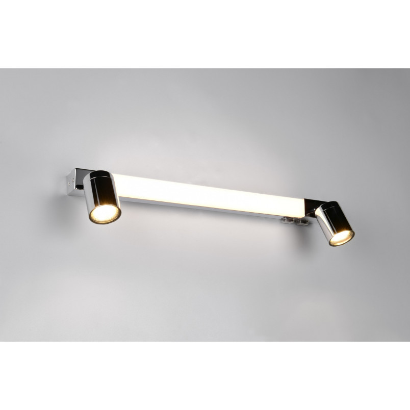 Kinkiet łazienkowy z reflektorkami Enrico LED 60cm chrom Trio
