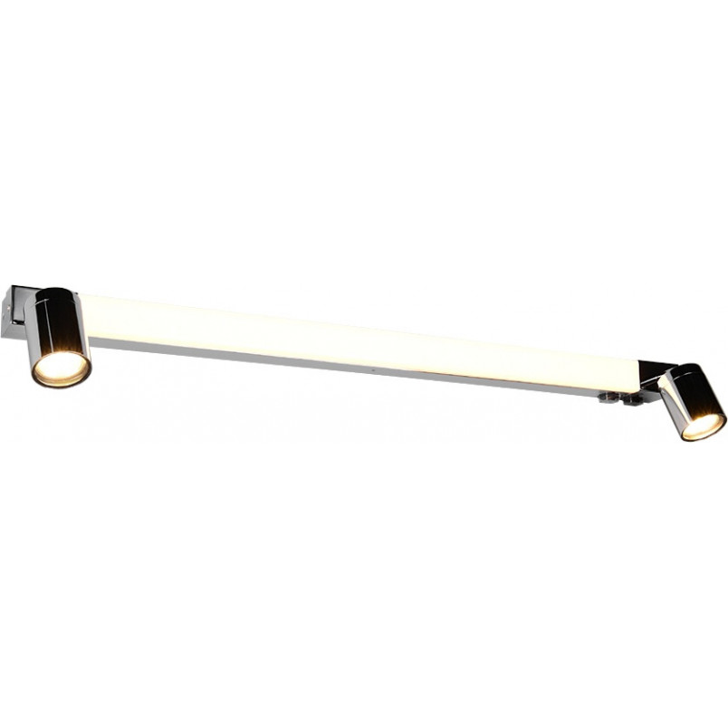 Kinkiet łazienkowy z reflektorkami Enrico LED 90cm chrom Trio