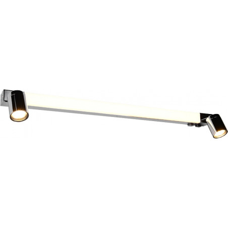 Kinkiet łazienkowy z reflektorkami Enrico LED 90cm chrom Trio