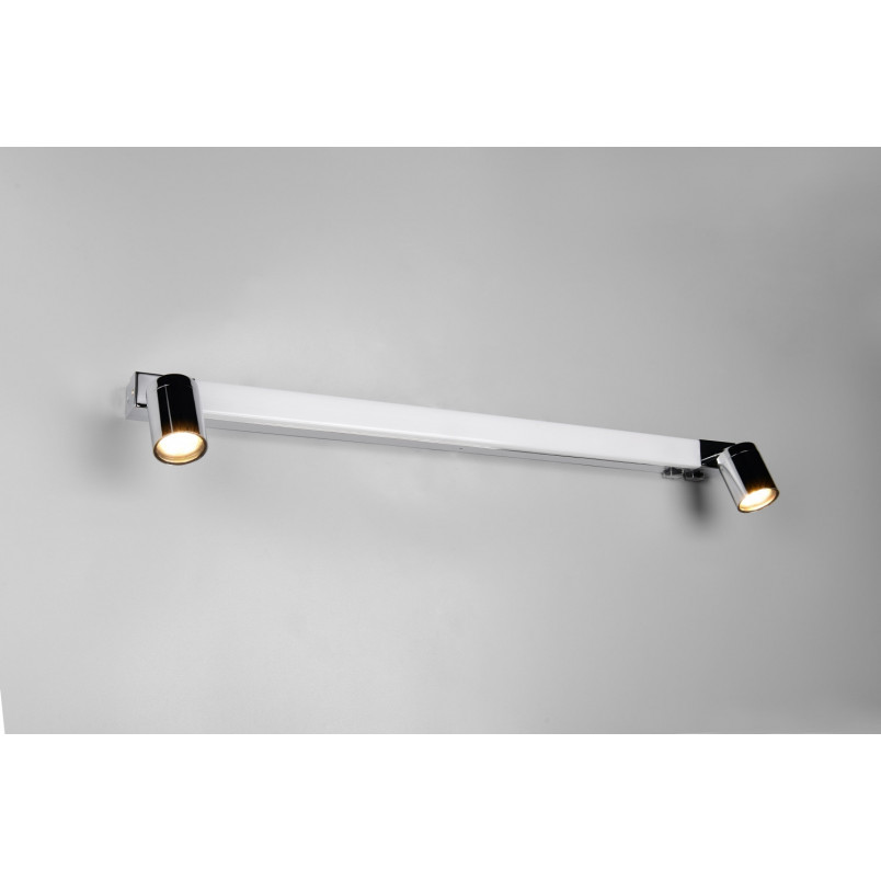 Kinkiet łazienkowy z reflektorkami Enrico LED 90cm chrom Trio
