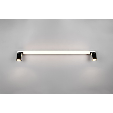 Kinkiet łazienkowy z reflektorkami Enrico LED 90cm chrom Trio
