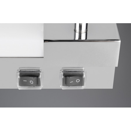 Kinkiet łazienkowy z reflektorkami Enrico LED 90cm chrom Trio