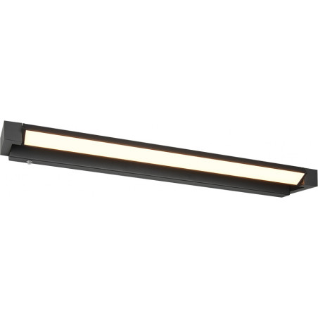 Kinkiet do łazienki ze ściemniaczem Fabrizio LED 80cm czarny Trio