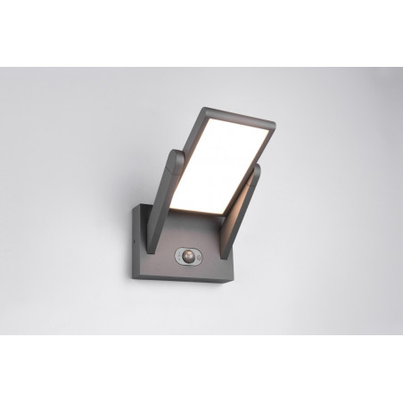 Kinkiet ogrodowy solarny z czujnikiem ruchu i zmierzchu Malawi LED 61cm antracytowy Trio