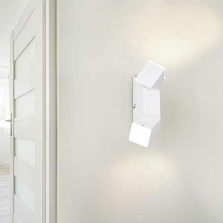 Kinkiet nowoczesny regulowany Raglan LED biały mat Trio