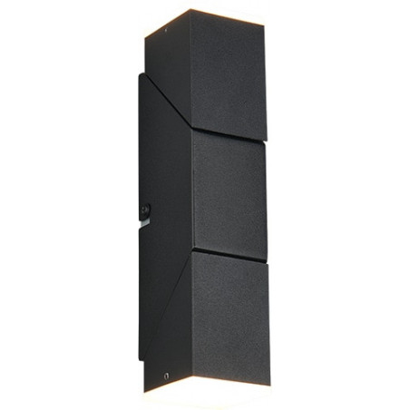 Kinkiet nowoczesny regulowany Raglan LED czarny mat Trio