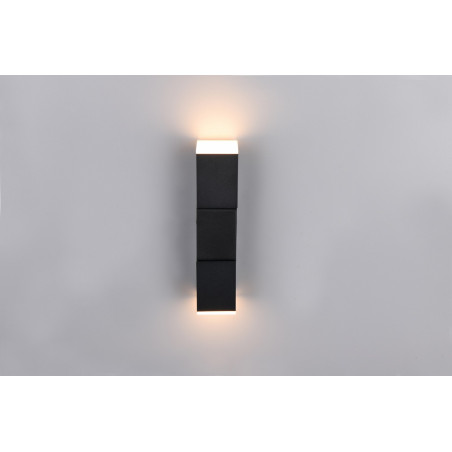 Kinkiet nowoczesny regulowany Raglan LED czarny mat Trio