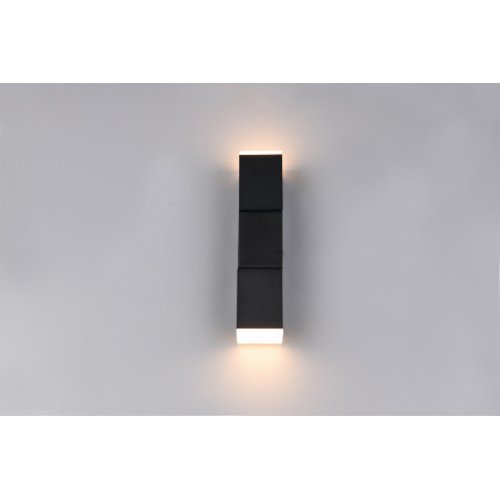 Kinkiet nowoczesny regulowany Raglan LED czarny mat Trio