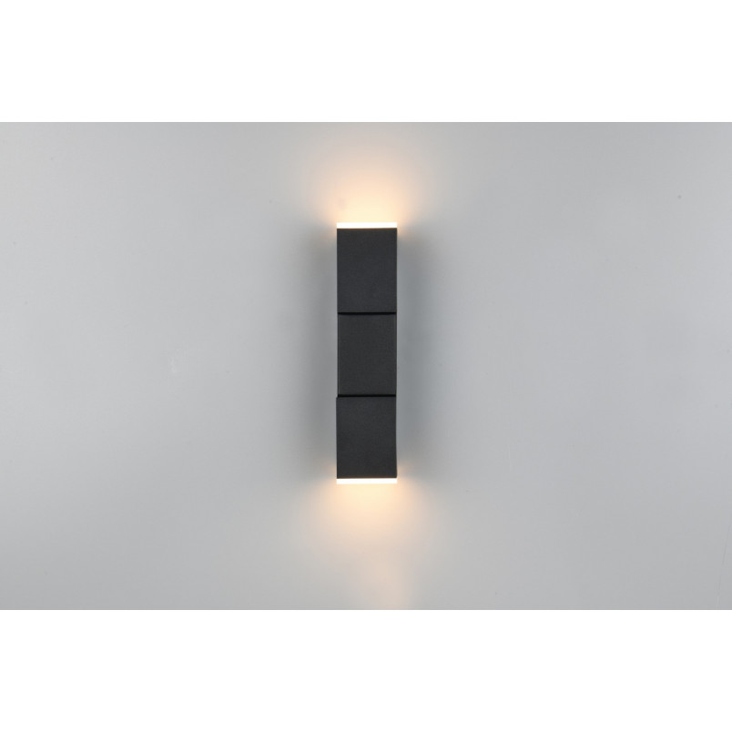 Kinkiet nowoczesny regulowany Raglan LED czarny mat Trio