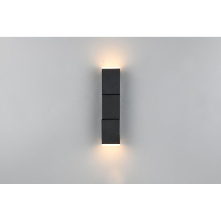 Kinkiet nowoczesny regulowany Raglan LED czarny mat Trio