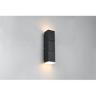 Kinkiet nowoczesny regulowany Raglan LED czarny mat Trio