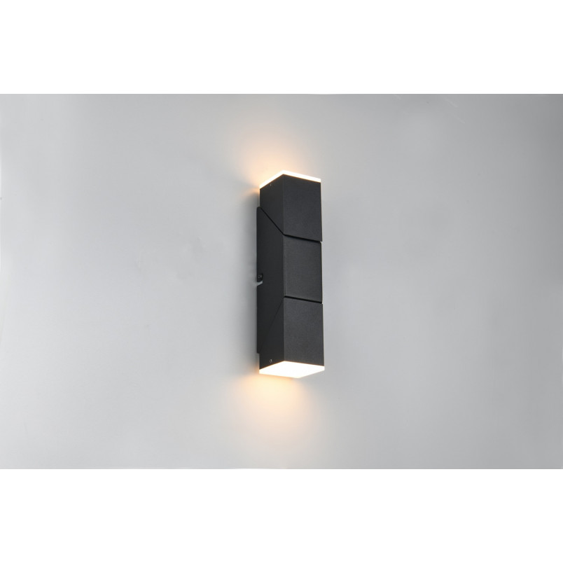 Kinkiet nowoczesny regulowany Raglan LED czarny mat Trio