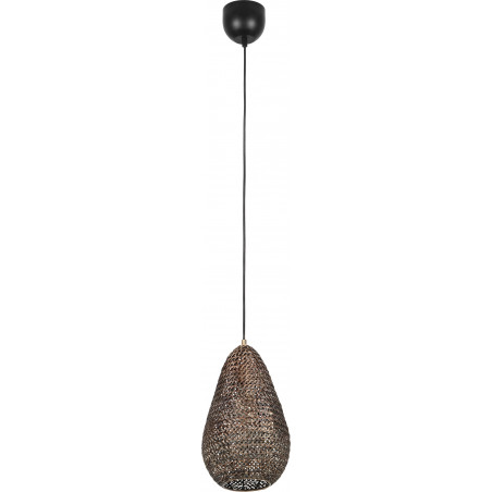 Lampa wisząca orientalna Ziva 23cm patyna Trio