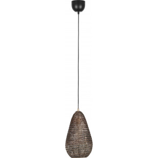 Lampa wisząca orientalna Ziva 23cm patyna Trio