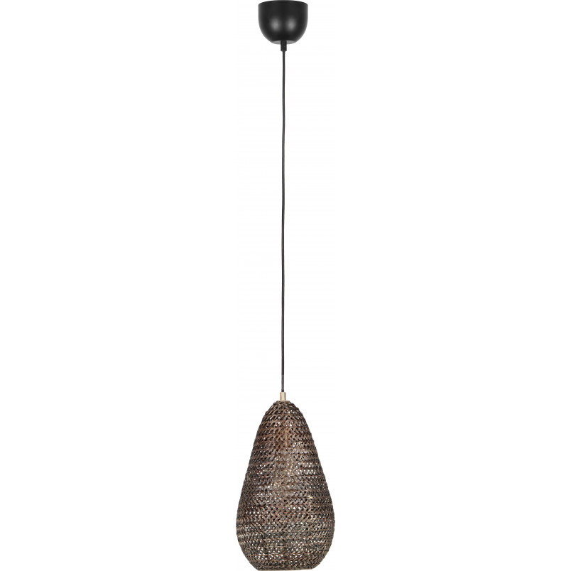 Lampa wisząca orientalna Ziva 23cm patyna Trio
