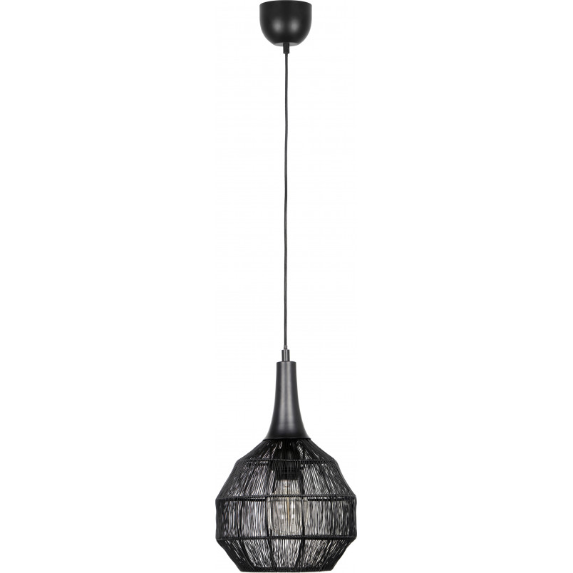 Lampa wisząca orientalna Soraya 26cm czarna Trio