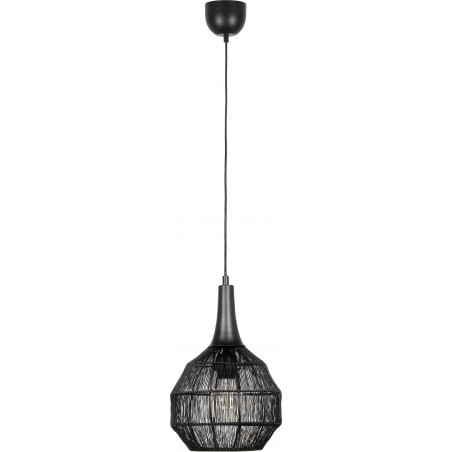 Lampa wisząca orientalna Soraya 26cm czarna Trio