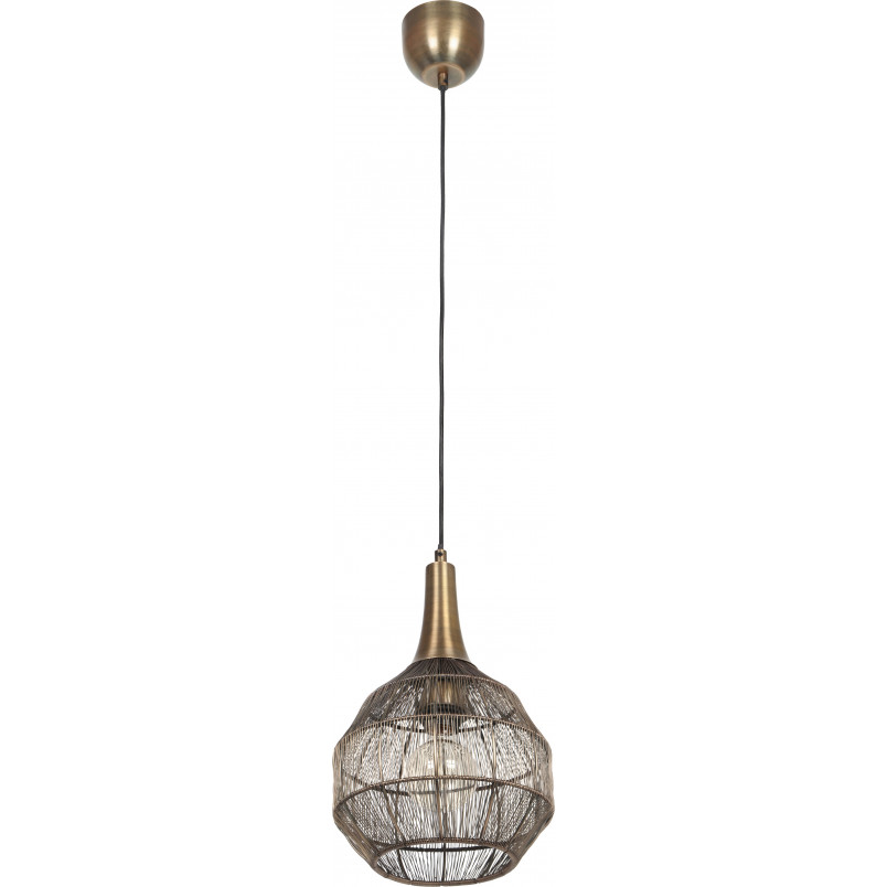 Lampa wisząca orientalna Soraya 26cm patyna Trio