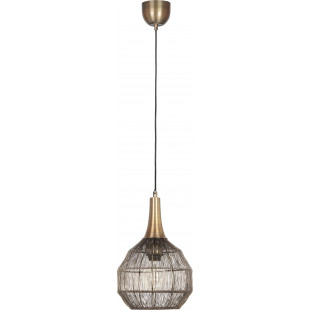Lampa wisząca orientalna Soraya 26cm patyna Trio