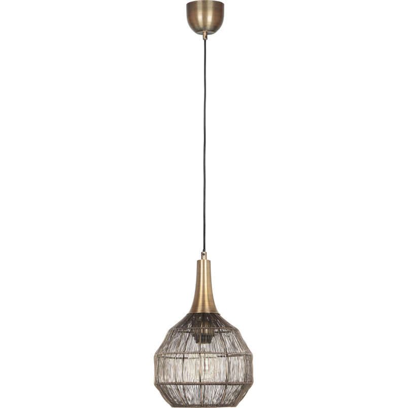 Lampa wisząca orientalna Soraya 26cm patyna Trio