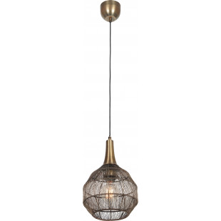 Lampa wisząca orientalna Soraya 26cm patyna Trio