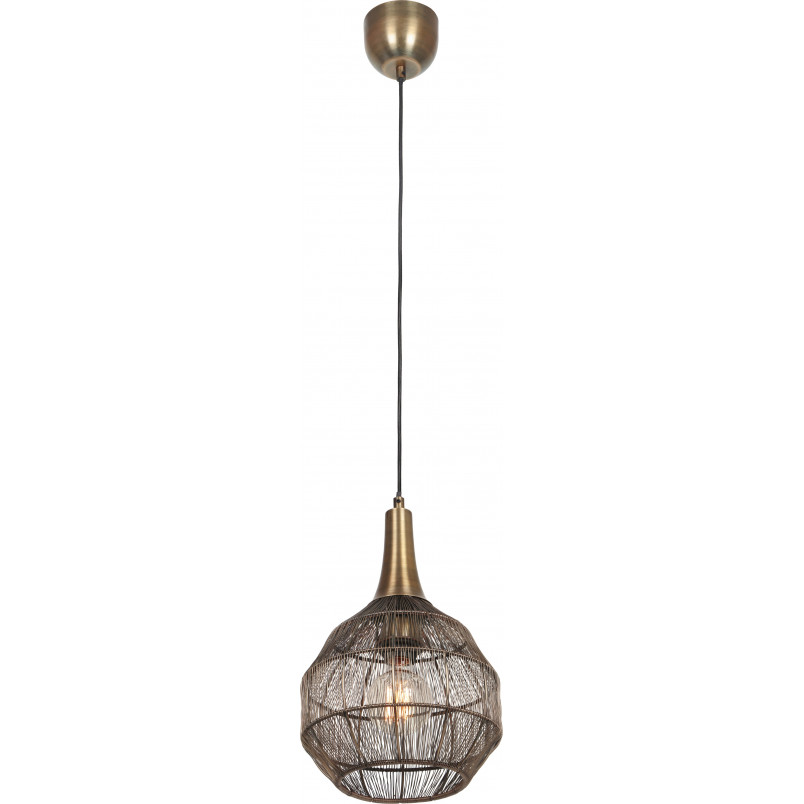 Lampa wisząca orientalna Soraya 26cm patyna Trio