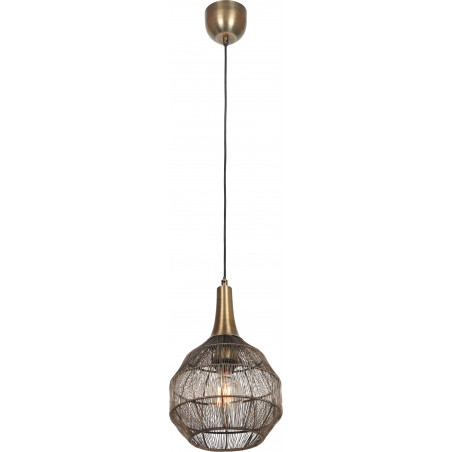 Lampa wisząca orientalna Soraya 26cm patyna Trio