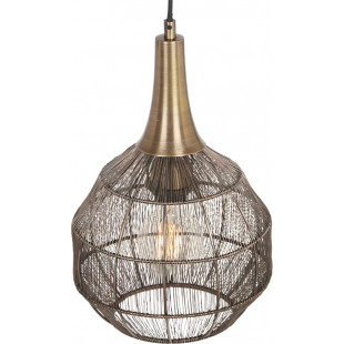 Lampa wisząca orientalna Soraya 26cm patyna Trio