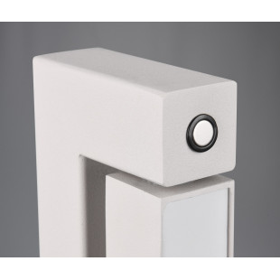 Lampa podłogowa ze ściemniaczem Seeker LED 130cm szara Trio