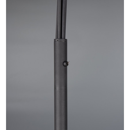 Lampa podłogowa 5 punktowa regulowana Marley 200cm czarna Trio