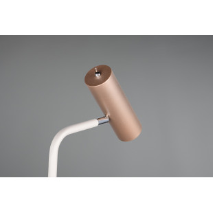 Lampa podłogowa minimalistyczna Marley 151cm brązowa Trio