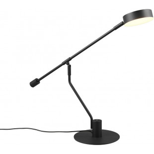 Lampa na biurko ze ściemniaczem dotykowym Manduro LED czarna Trio