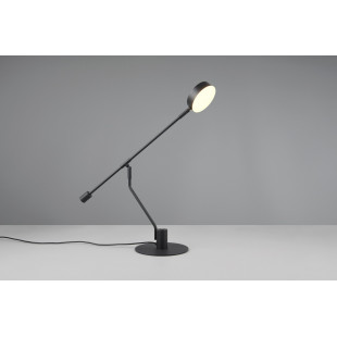 Lampa na biurko ze ściemniaczem dotykowym Manduro LED czarna Trio