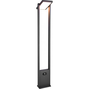 Słupek ogrodowy solarny z czujnikiem ruchu i zmierzchu Malawi LED 101cm antracytowy Trio