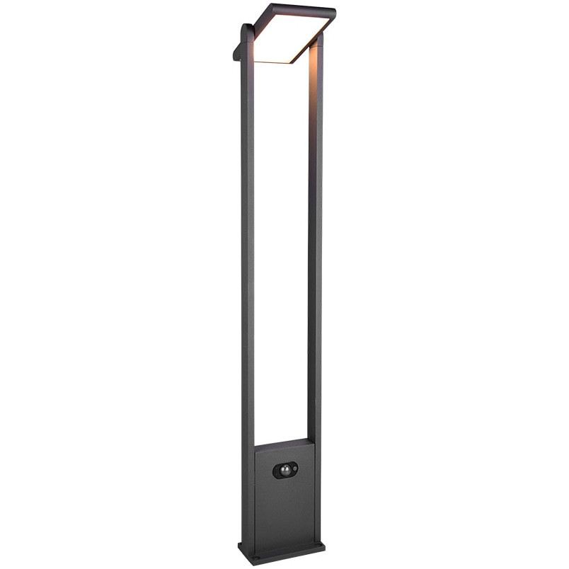 Słupek ogrodowy solarny z czujnikiem ruchu i zmierzchu Malawi LED 101cm antracytowy Trio