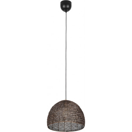 Lampa wisząca orientalna Kamara 35cm patyna Trio