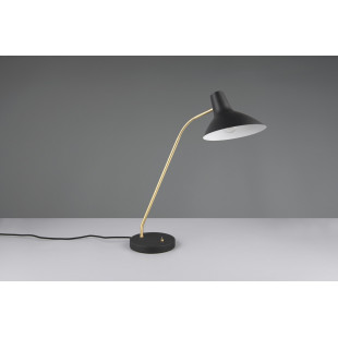 Lampa na biurko Traveller czarna Trio