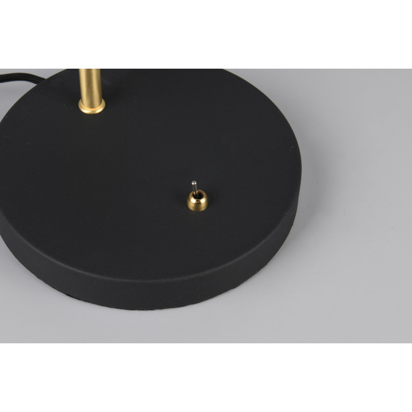 Lampa na biurko Traveller czarna Trio