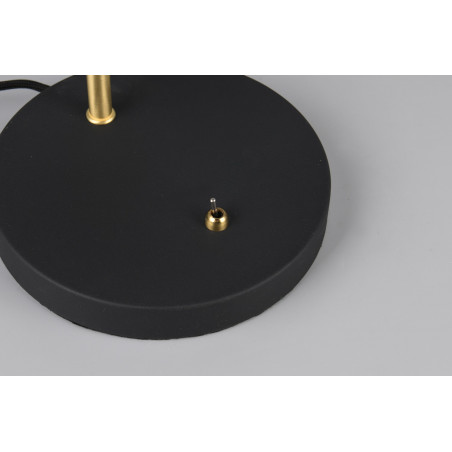 Lampa na biurko Traveller czarna Trio