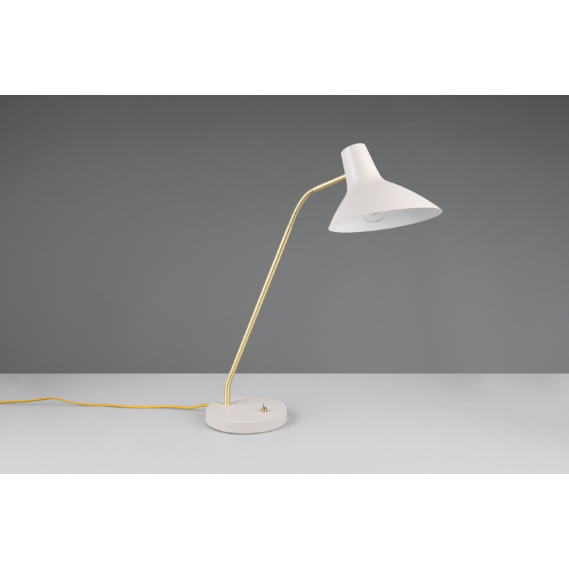 Lampa na biurko Traveller szara Trio