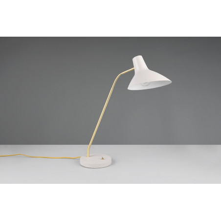 Lampa na biurko Traveller szara Trio