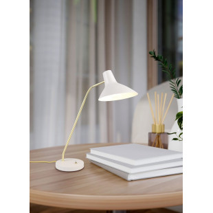 Lampa na biurko Traveller szara Trio